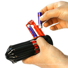 Good Quality Multi-Screwdriver Torch with Plastic Handle